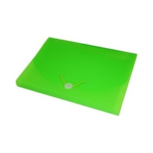 KRAF EVRAK DOSYASI KORUKLU 13 CEP LAS.YESIL(F4302)