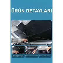 Araba Ön Cam Güneşlik Katlanabilir Güneşlik Şemsiye Ön Cam Gölgelik Hyundai Xg İle Uyumlu
