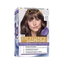 L'oréal Paris Excellence Cool Creme 6.11 Ekstra Küllü Koyu Kumral 8'li Avantaj Paketi Mıchu
