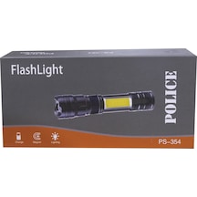 Polıce Ps-354 Zoom Kırmızı İkaz Işıklı Ve Magnet Özellikli Şar