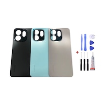 İnfinix Smart 9 Yeşil Arka Cam Kapak Pil Kapağı Tamir Set B7000 Set Yeşil