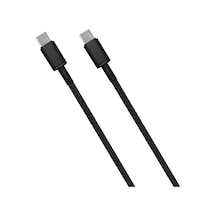 Xcc8910 65w Qc 3.0 Destekli Usb-c/type-c To Usb-c/type-c 1.2 Metre Hasır Data Şarj Veri Kablosu