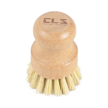 Springsun Mangal Ve Tencere Temizliği İçin Dayanıklı Kayın Ağacı Sapı Ve Sisal Kıllı Fırça