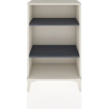 Arges Komodin 2 Raflı 60x30x96 Aytaşı-antrasit Aytaşı