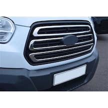 Markadan Ford Transit Krom Ön Panjur 2014-2018 3 Parça  Paslanmaz