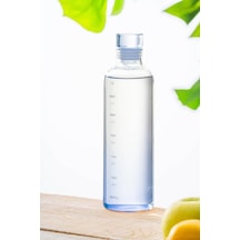 Acar Pury Mavi Cam Su Matarası - 500 Ml