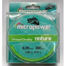 Mıcropower Nature 300mt Yşl Mkr Misina 0,35mm