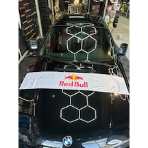 Beyaz Redbull Torpido Havlu