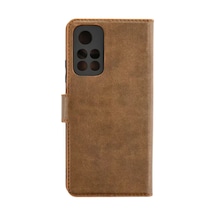Newface Xiaomi Redmi Note 11t Kılıf Trend S Plus Kapaklı Kılıf - Taba