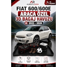 Fiat 600/600e 2023 - 2026 Araca Özel 3d Bagaj Havuzu
