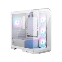 Msı Mag Pano M100r Pz White Rgb Tempered Glass Usb 3.2 Matx Mid Tower Kasa