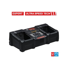 Bosch Expert Exal18v2-320 Aynı Anda 2 Akü Hızlı Şarj Cihazı 1600a02yg5