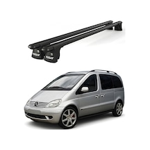 Trio-ı Mercedes-benz Vaneo 2002-2005 Uyumlu Siyah Kilitli Ara Atkı 135cm Port Bagaj Tavan Barı