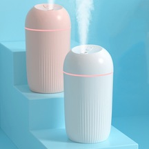 Mini Hava Nemlendirici Aroma Difüzörü 7 Renkli Led - Usb'li Sürekli Ve Aralıklı Buhar Özellikli