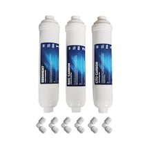 Kapalı Kasa Su Arıtma Cihazı 3'Lü 12"Çubuklu Inline Filtre Seti 484333833