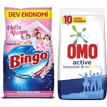 Bingo Matik 10 KG + Omo Matik Renkliler ve Beyazlar için 10 KG