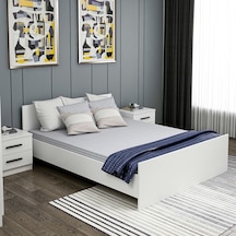 Kale Çift Kişilik Karyola 150x200 - Beyaz