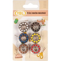 Makine Masurası İplikli Renkli 6'lı