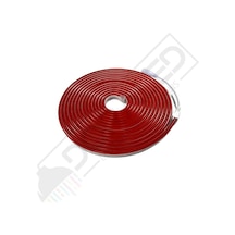 12 Volt 6x12mm Kırmızı Esnek Neon Led 5 M