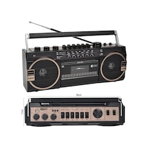 KASETÇALAR TEYP FM/BT/USB/SD SİYAH CMİK MK-132BT