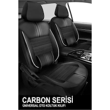 Proton Waja Uyumlu Carbon Serisi Oto Koltuk Araba Kılıfı.
