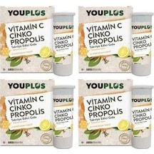 Youplus Vitamin C Çinko Propolis 20 Efervesan TabletYouplus Vitamin C Çinko Propolis 20 Efervesan Tablet x  4 Adet
