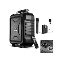 Magicvoice Mv-2015 Max 300w Usb-sd-bt Siyah 1e-1y Mikrofonlu Aktif Hoparlör