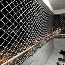 2,50 X 5 Metre Çocuk Güvenlik Filesi Kalınlık 3 Mm Balkon Güvenli