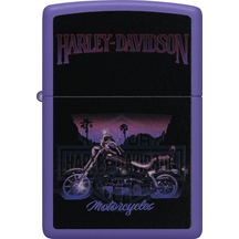 Zippo 237 Harley-davidson Çakmak - 46676-121541 Mor
