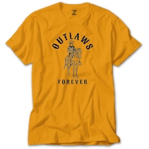 Red Dead Redemption 2 Outlaws Forever Sarı Tişört