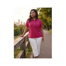 Hanezza Polo Yaka T-shirt Fuşya - 899768807 Fuşya