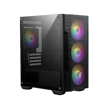 Msı Mag Forge M100a D60 600w 80+ Akrilik Yan Panel 3x120mm 1x120mm Auto Rgb Fan Matx Gaming Bilgisayar Kasası