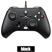 Siyah-usb Kablolu Oyun Denetleyicisi Xbox One/xbox Serisi S/xbox Serisi/pc/steam Gamepad Oyun Konsolu Kontrol Aksesuarları