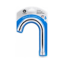 Kuğu Evye - Lavabo Kısa Delta Mix Batarya Borusu Krom Kaplama - Vakumlu - Süzgeçli Uç Bx40
