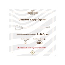 Konfor Dokuma Zincir Gezdirme Tasması Haki 3x110cm