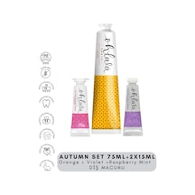 Ohlala Orange Mint 75 Ml + Violet Mint 15 Ml + Raspberry Mint 15 Ml Autumn Set Diş Macunu