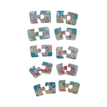 Araçlar Vehicles / 20 Parça Puzzle Yapboz Ahşap Eşleştirme Seti