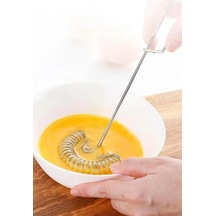 Yaylı Spiral Yumurta Çırpıcı Mikser Ve Krem Karıştırıcı Metal Diğer