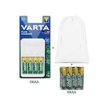 Varta Plug (PROMO ) Şarj Cihazı+8x2100mAh AA Şarjlı Kalem+ÇANTA