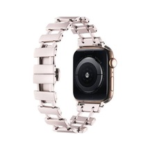 Apple Watch 42mm Uyumlu Krd-96 Metal Kordon - Starlight