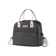 Rahat Omuz Askılı Yalıtımlı Öğle Yemeği Kutusu Büyük Gıda Saklama Çantası İçecek Kabı Öğrenci Ve Gezginler İçin Karpuz Kırmızısı --