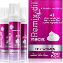 Rhrı Women's Remixidil Unscented Foam 3 Aylık 3x60gr