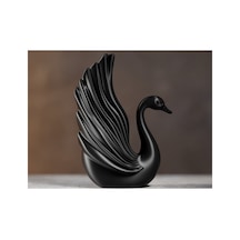 Siyah Kuğu Figürü 15cm
