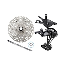 Shimano Xt/slx/deore 1x12-speed Upgrade Kit 10-51 Göstergesiz Kelepçeli Siyah