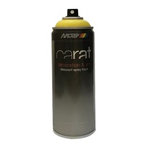 Motip Carat Sarı Akrilik Sprey Boya 400 ML. Ral 1018