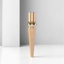 Elips Sehpa Ayağı 42 Cm Plastik Gold Altın Masa Ayak Mutfak Sehpası Yemek Masası Mobilya Ayakları 6395751