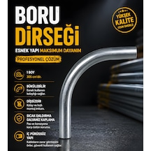 Boru Dirseği 1/2" İnç 5 Adet