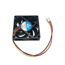 7cm 12v 3 Pinli Kasa Fanı 7cm X 7cm X 1.5cm 2 Pimli Dc 12volt Fan