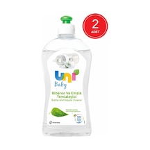 Uni Baby Parfümsüz Biberon ve Emzik Temizleyici 2 x 500 ML