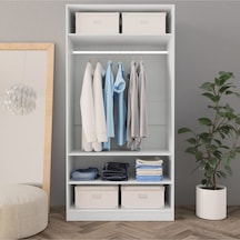 Tdesıgno Yen Giyinme Dolabı - Çok Amaçlı Dolap - Gardırop 80 Cm